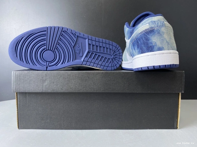 Rep Air 1 Jordan Washed CZ8455-100 Denim Low 0715